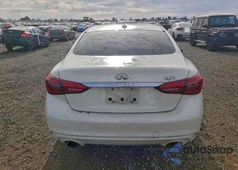 2018 Infiniti Q50 Luxe z USA, uszkodzony, nr VIN JN1EV7AP9JM356035